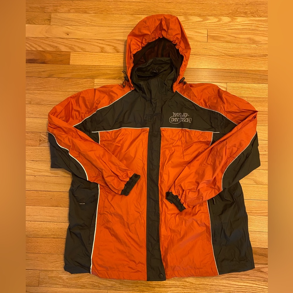 HarleyDavidson women’s rain jacket.